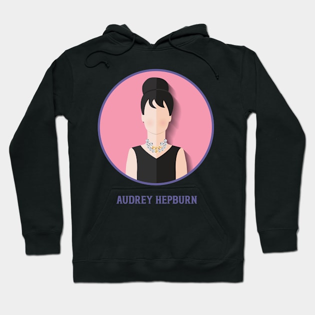 Audrey Hepburn Hoodie by diretoriododesign